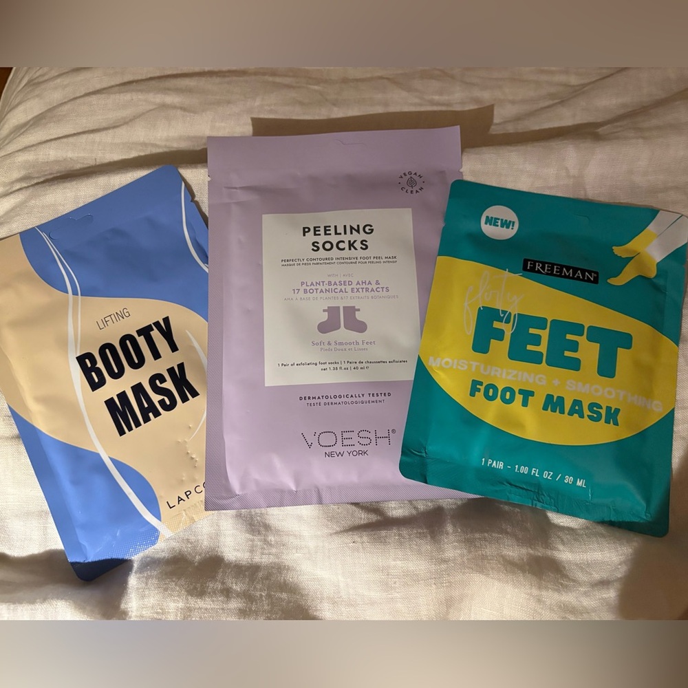 Mask Trio - feet and booty